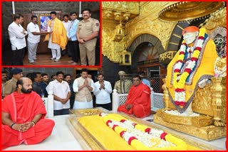 Bilpab Kumar Deb On Saibaba Darshan