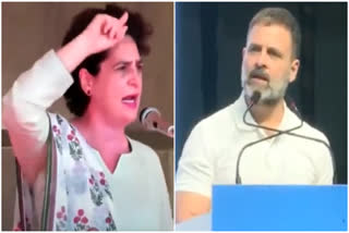 Rahul Gandhi and Priyanka Gandhi