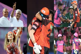 ipl 2023 sunrirsers hyderabad vs rajastan royals match photos