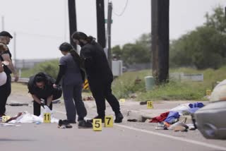 SUV driver hits crowd at Texas bus stop near border 7 dead