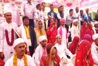 مختلف مذاہب کے 23 معذور جوڑوں کی اجتماعی شادیوں کا اہتمام