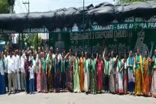 Amaravati farmers protests