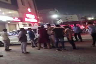 rewa alcoholics ruckus outside hotel