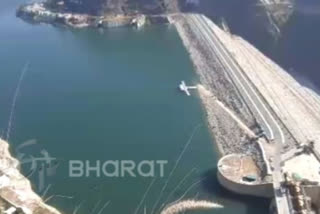 A view of Tehri dam in Uttarakhand