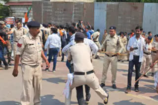 protest in Raipur