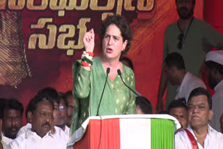 Priyanka Gandhi Speech in Hyderabad