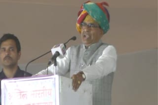 OM Birla and Shivraj Singh Chauhan in rajasthan