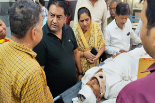 Councillor and cleaning employee injured by JCB in Bikaner