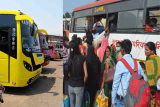 Mega block of railway increased pressure in buses