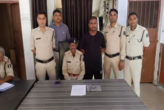 Police caught miscreant in bilaspur