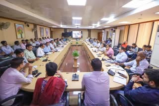 High level meeting held regarding water logging