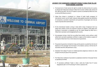 tamil nadu Health Ministry orders to all airports to checking travelers from Sudan