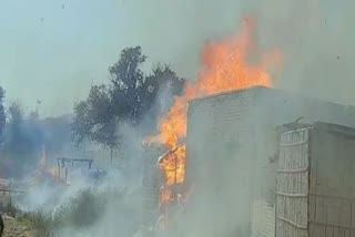 بھاگلپور میں خوفناک آگ میں تقریباً سو گھر جل کر خاک