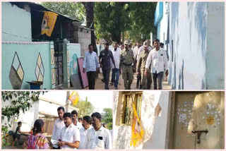 PROTEST TO MLA RAVINDRANATH REDDY IN DEVARAJUPALLI