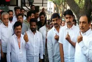 Voting from Vijayanagar, Govindarajanagar candidates