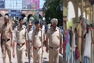 A search operation was conducted in the district under the leadership of ADGP Manish Chawla in Moga and SSP of Moga