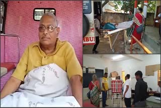 Tumkur Man Arrives In Ambulance To Cast Vote