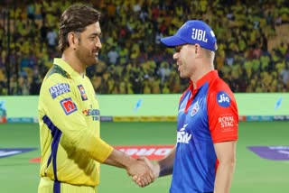 IPL  IPL 2023  Chennai Super Kings vs Delhi Capitals toss report  Chennai Super Kings  Delhi Capitals  CSK vs DC toss report  ചെന്നൈ സൂപ്പര്‍ കിങ്‌സ്  ഡല്‍ഹി ക്യാപിറ്റല്‍സ്  ഡേവിഡ് വാര്‍ണര്‍  എംഎസ്‌ ധോണി  ഐപിഎല്‍