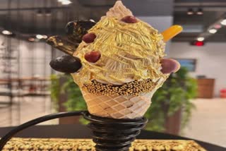 Gold ice cream