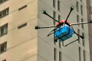 Drones to deliver blood bags