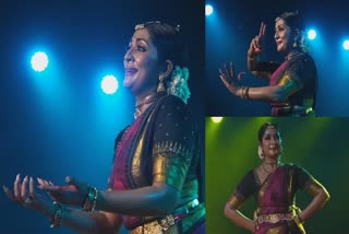 Navya Nair dance at Koodalmanikyam Temple  Actress Navya Nair dance performance  Actress Navya Nair  Koodalmanikyam Temple  ഇരിങ്ങാലക്കുട കൂടല്‍മാണിക്യം ക്ഷേത്രം  നവ്യ നായരുടെ നൃത്ത സന്ധ്യ  ജാവലി  ഭജന്‍  തില്ലാന  നവ്യ നായര്‍