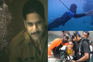 custody movie 2023 under water sequence making video