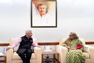 Foreign Minister S. Jaishankar met the PM of Bangladesh