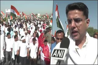 Sachin Pilot Jan Sangharsh Yatra