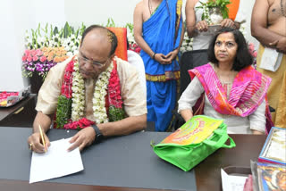 Somesh Kumar Took Charge as Chief Advisor to the CM