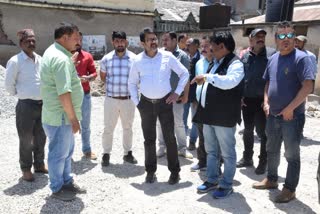 Gopal Chand reviewed development works in Dhalpur