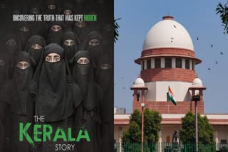 Ban on The Kerala Story  The Kerala Story  Supreme Court  ദി കേരള സ്റ്റോറി  ദി കേരള സ്റ്റോറി ബാൻ  ദി കേരള സ്റ്റോറി നിരോധനത്തിൽ സുപ്രീം കോടതി  ഡി വൈ ചന്ദ്രചൂഡ്  SC seeks response of Bengal govts