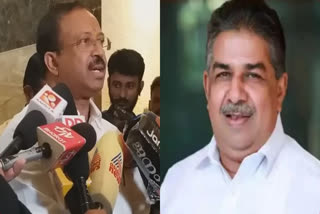 v muraleedharan  saji cheriyan  v muraleedharan saji cheriyan  pinarayi vijayan  kerala cm  kerala news  kerala latest news  വി മുരളീധരന്‍  സജി ചെറിയാന്‍  പിണറായി വിജയന്‍  മുഖ്യമന്ത്രി  സര്‍ക്കാര്‍  സജി ചെറിയാന്‍ വിദേശയാത്ര  കേരള വാര്‍ത്ത  കേന്ദ്രസഹമന്ത്രി