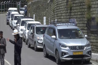 One minute traffic plan in Shimla