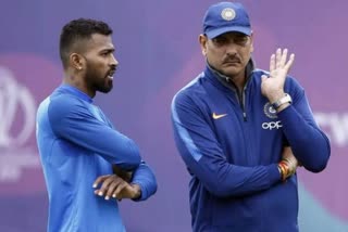 Hardik Pandya, Ravi Shastri