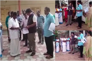 narakoduru high school sudden visit news