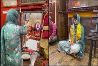 Priyanka Gandhi Vadra offers prayers