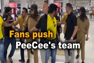 Priyanka Chopra looks pissed after fans at Delhi airport try to come too close for selfie