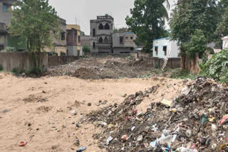 Filling up Pond in Birbhum ETV BHARAT