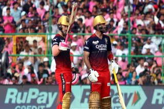 IPL 2023  Rajasthan Royals  Royal Challengers Bangalore  RR vs RCB score updates  sanju samson  faf du plessis  ഐപിഎല്‍  രാജസ്ഥാന്‍ റോയല്‍സ്  സഞ്‌ജു സാംസണ്‍  ഫാഫ് ഡുപ്ലെസിസ്  റോയല്‍ ചലഞ്ചേഴ്‌സ് ബാംഗ്ലൂര്‍
