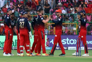 Etv BharatRajasthan Royals vs Royal Challengers Bangalore 60th Match