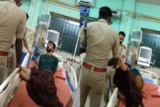 തിരൂരങ്ങാടി  തിരൂരങ്ങാടി താലൂക്ക് ആശുപത്രി  accused became violent  TIrurangadi taluk hospital  ആശുപത്രിയിൽ അക്രമാസക്തനായി പ്രതി  accused violent during medical test