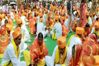 mass marriage of 501 live in couples