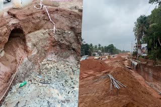 Payyannur Vellur road issue  Payyannur road issue  Payyannur national highway issue  അപ്രോച്ച് റോഡ് ഇല്ലാതെ ദേശീയപാത നിര്‍മാണം  അപ്രോച്ച് റോഡ്  അപ്രോച്ച് റോഡ്  ദേശീയപാത നിര്‍മാണം  പയ്യന്നൂർ വെള്ളൂർ പ്രദേശം  പയ്യന്നൂർ വെള്ളൂർ  വെള്ളൂർ പോസ്റ്റ് ഓഫിസ്