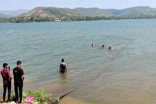 Khadakwasla dam water nine girls drowned