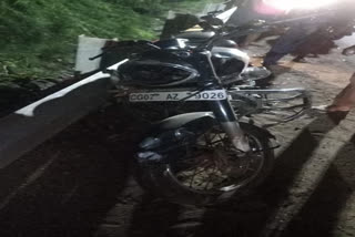 Car and bike collided two youths died
