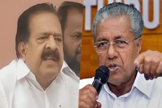 Ramesh Chennithala criticizing Kerala Government  Ramesh Chennithala  Kerala Government as Commission Government  Commission Government  Congress Leader  80 percent Commission Government  AI Camera Controversy  കര്‍ണാടകയില്‍ 40 ശതമാനം കമ്മീഷന്‍  കമ്മീഷന്‍ സര്‍ക്കാര്‍  കേരളത്തില്‍ 80 ശതമാനം കമ്മീഷന്‍ സര്‍ക്കാര്‍  രമേശ് ചെന്നിത്തല  കർണാടക  കോൺഗ്രസ് നേതാവ് രമേശ് ചെന്നിത്തല  കോൺഗ്രസ്  മുഖ്യമന്ത്രി  എസ്ആർഐടി