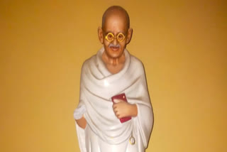 mahatma Gandhi statue vandalised in Dholpur
