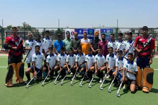 Himachal hockey team leaves from Una for National Hockey Championship in Rourkela.