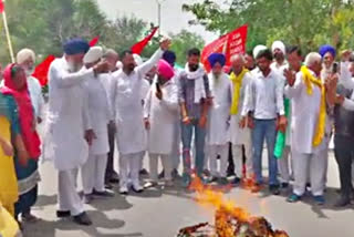 Farmers Protest in Sirsa