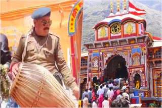 Policeman played mridangam in Badrinath